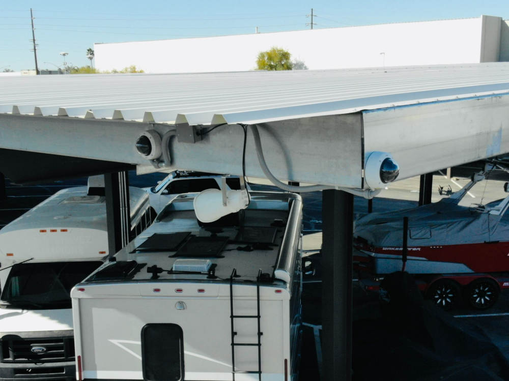 indoor vehicle storage units